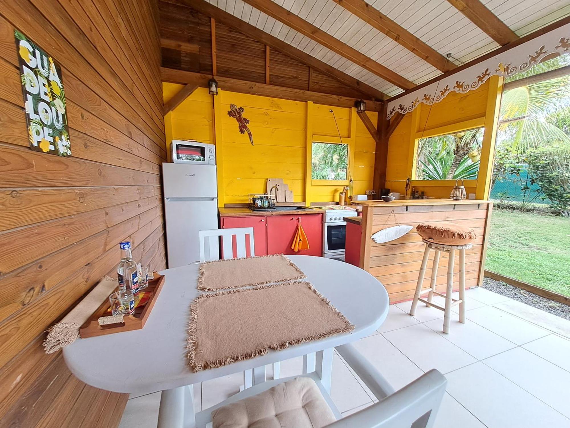 Yuka Lodge - Bungalow Prive Avec Jardin En Pleine Nature Sainte-Anne  Exterior photo